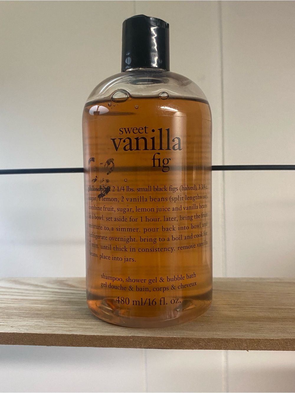 *Bundle for $5* Philosophy Sweet Vanilla Fig 3-in-1 Shower Gel, 16 oz